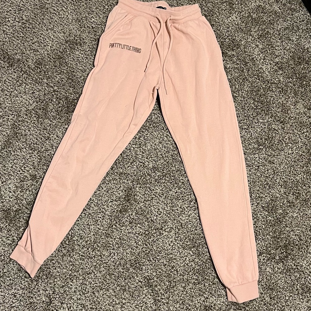Tan Pretty Little Thing Joggers Size X-Small